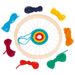 Weefraam rond klein